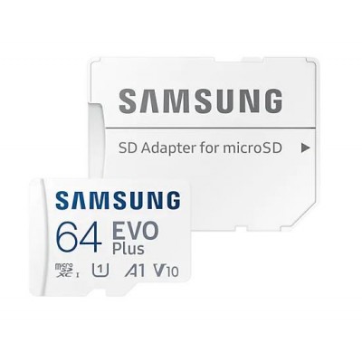 Карта памяти microSD Samsung EVO Plus 64 ГБ