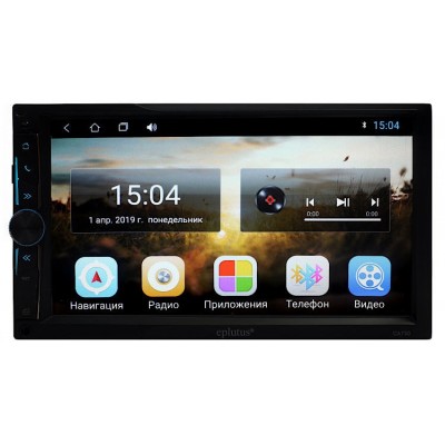 Автомагнитола c монитором Eplutus CA731 на Android