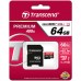 Transcend microSDXC 64GB Class 10 UHS-I 400x (Premium)